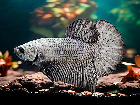 1x Live Black Full Mask HMPK Male Betta - FAST SHIPPING! (WYSIWYG) H301